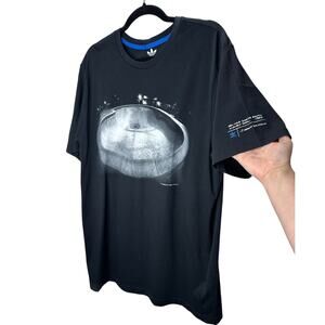 Adidas Black Del Mar Skate Ranch Kidney Pool 1985 Graphic Tee XL